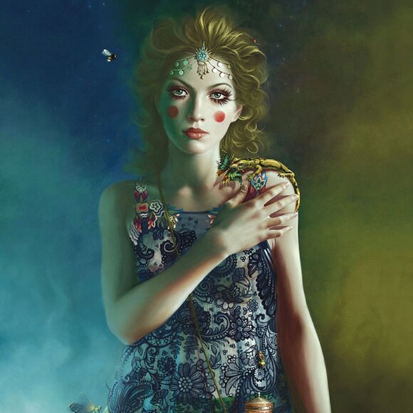 Divine Circus Oracle Kit Set, 44 cards oracle with guidebook - Picture 2 of 6